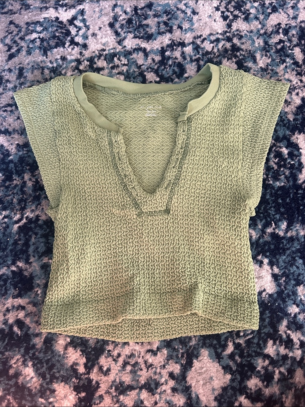 Urban outfitters green top.